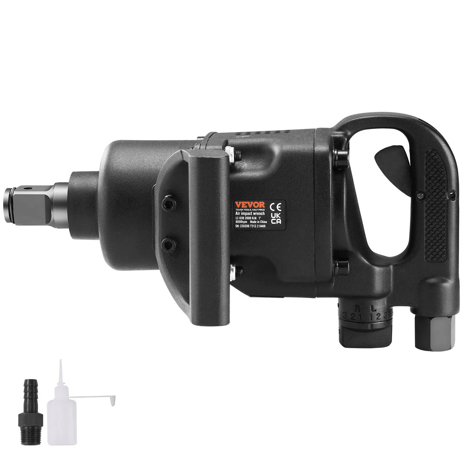 Llave de impacto neumática VEVOR 2730 ft-lbs