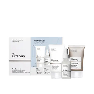 Kit Limpieza Facial The Clear Set