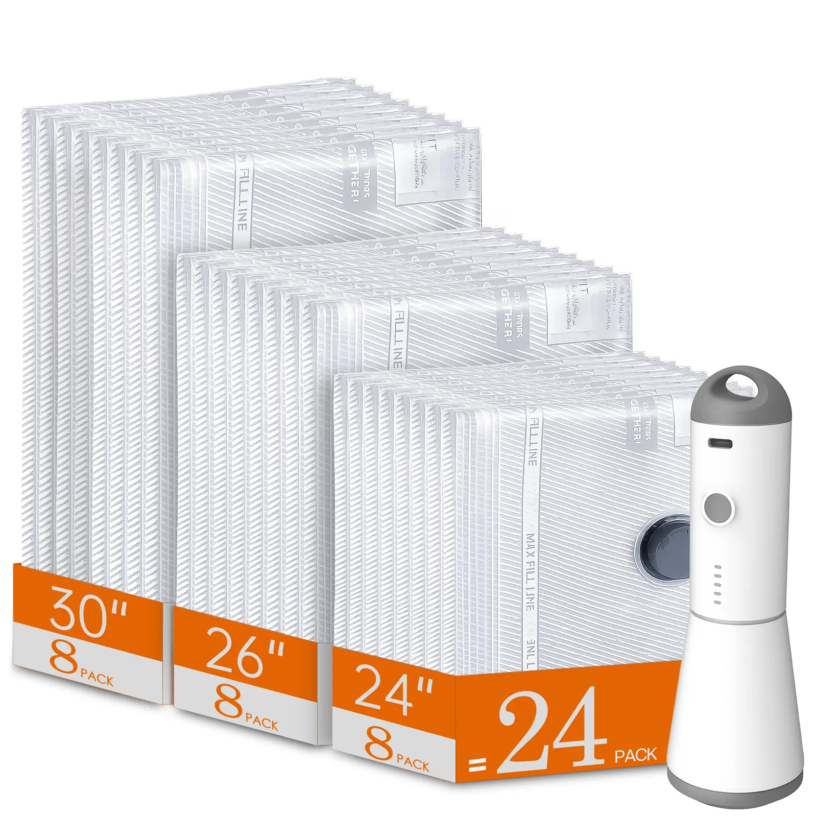 Bolsas de vacío con bomba recargable: la oportunidad que explota en EEUU